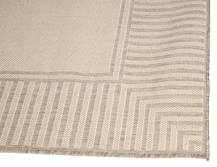 Uteteppe Boston lys grå 200 x 265 cm - Sunlife